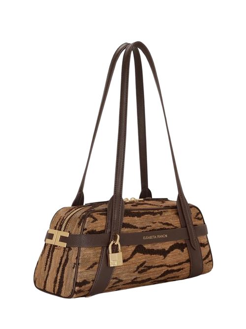 Borsa bauletto con stampa Elisabetta Franchi | BS11A62E2470